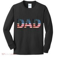 American USA Dad Kids Long Sleeve Shirt thumb 0