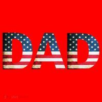 American USA Dad Santa Hat thumb 1