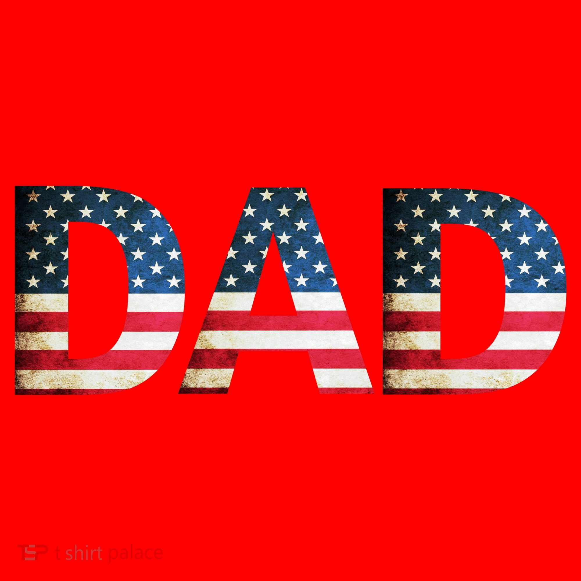 American USA Dad Santa Hat
