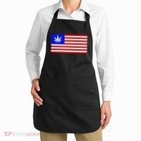 American USA Weed Flag Apron thumb 2