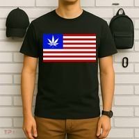 American USA Weed Flag T-Shirt thumb 6
