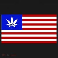 American USA Weed Flag Backpack thumb 2