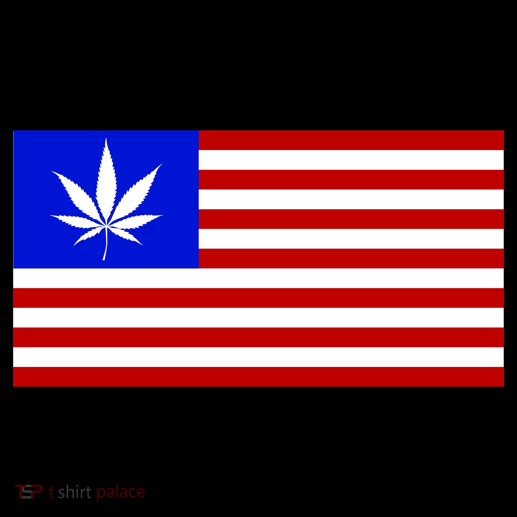 American USA Weed Flag Baby Bodysuit