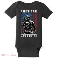 American Veteran Baby Bodysuit thumb 0