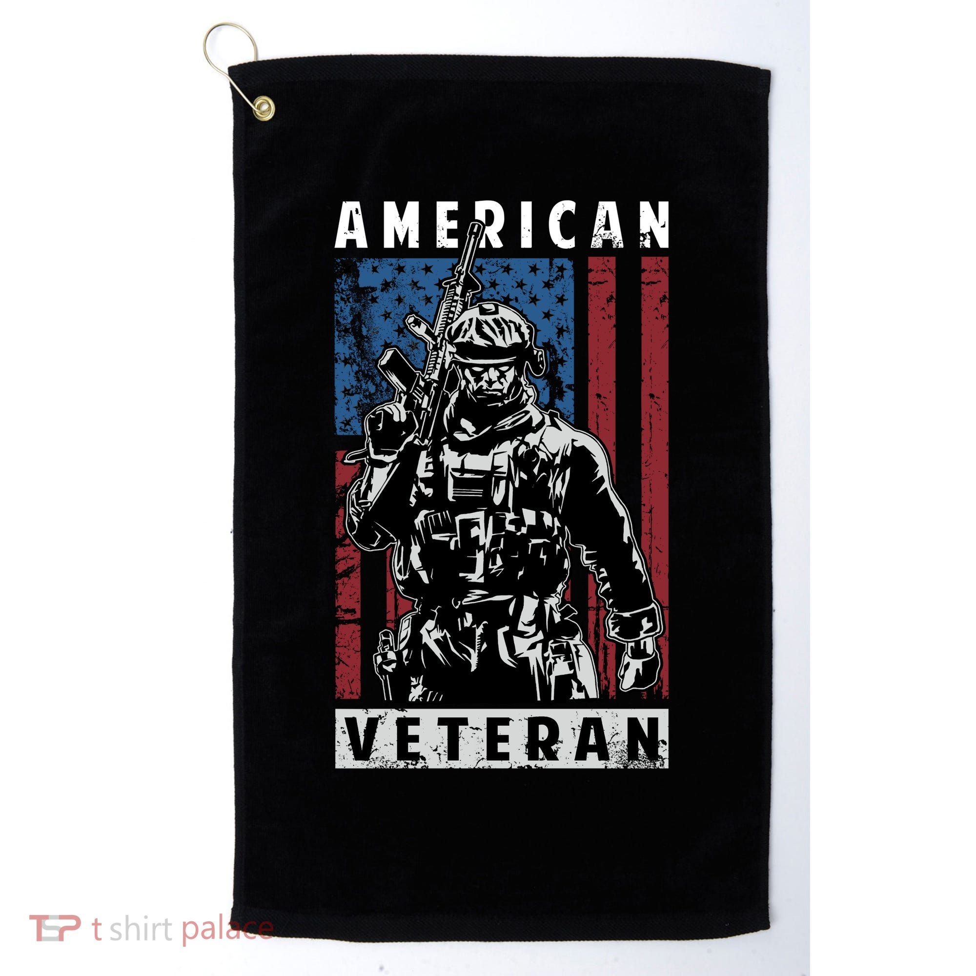 American Veteran Golf Towel
