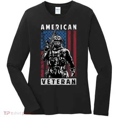 American Veteran Women's Long Sleeve Shirt
