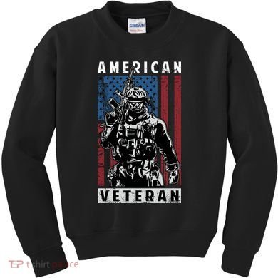 American Veteran Kids Sweatshirt