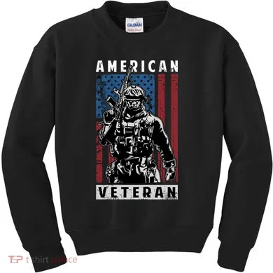 American Veteran Kids Sweatshirt