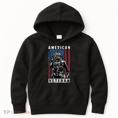 American Veteran Kids Hoodie