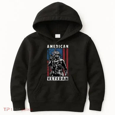American Veteran Kids Hoodie