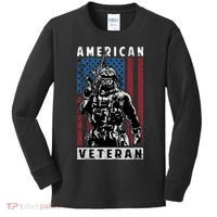 American Veteran Kids Long Sleeve Shirt thumb 0