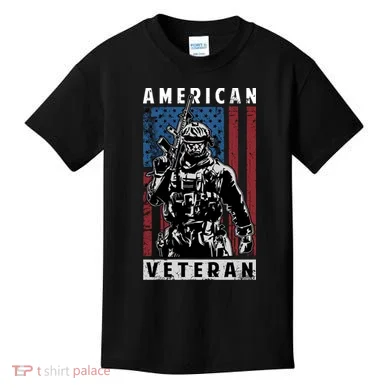 American Veteran Kids T-Shirt