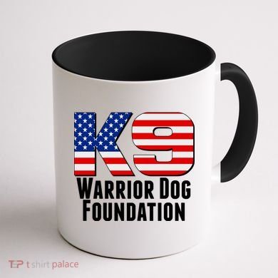 American Warrior K9 Dog Foundation Coffee Mug back