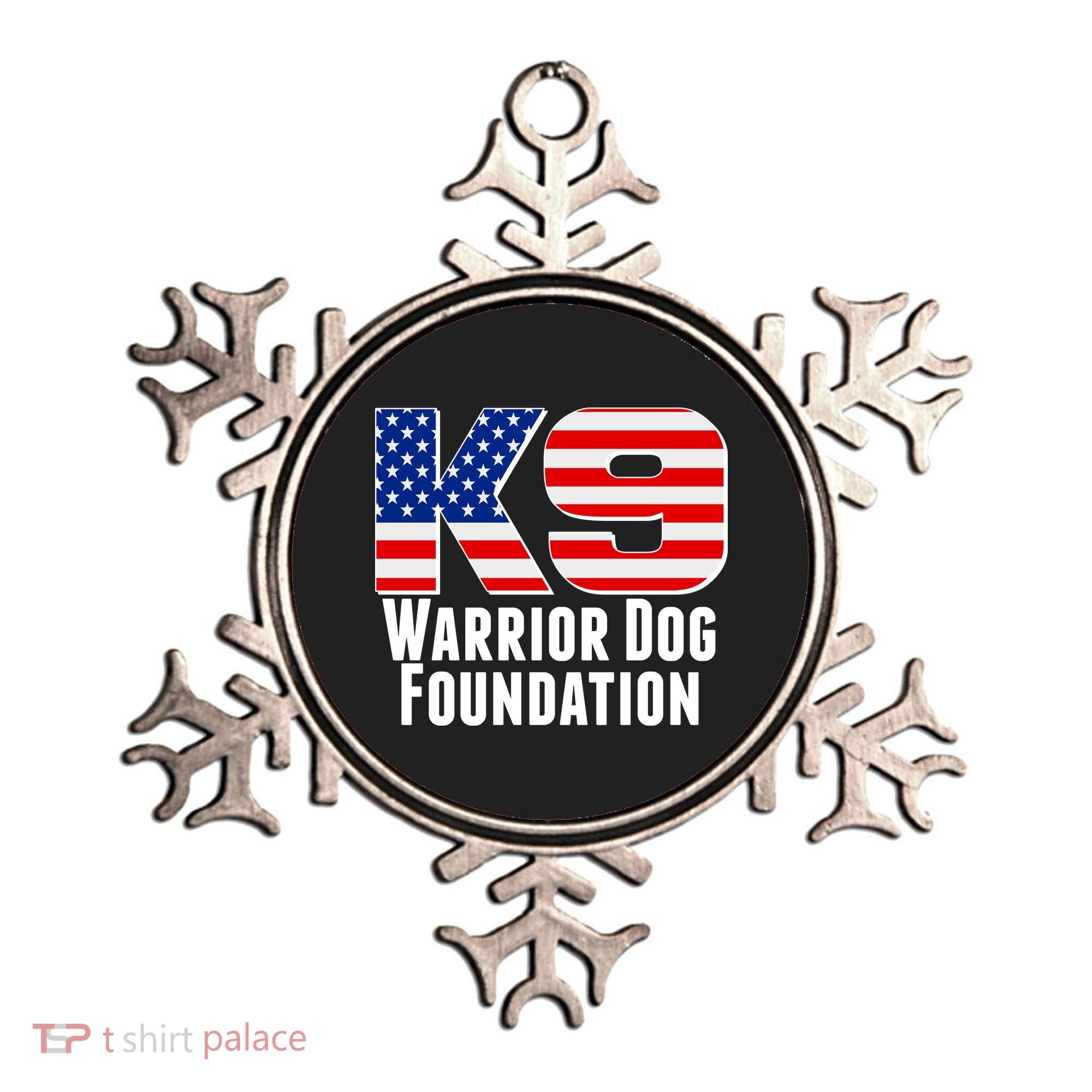 American Warrior K9 Dog Foundation Ornament