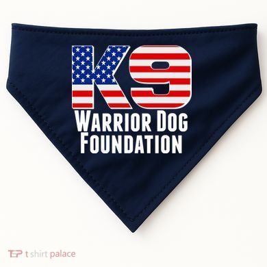 American Warrior K9 Dog Foundation USA-Made Doggie Bandana