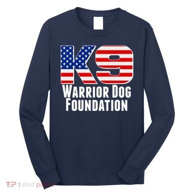 American Warrior K9 Dog Foundation Long Sleeve Shirt