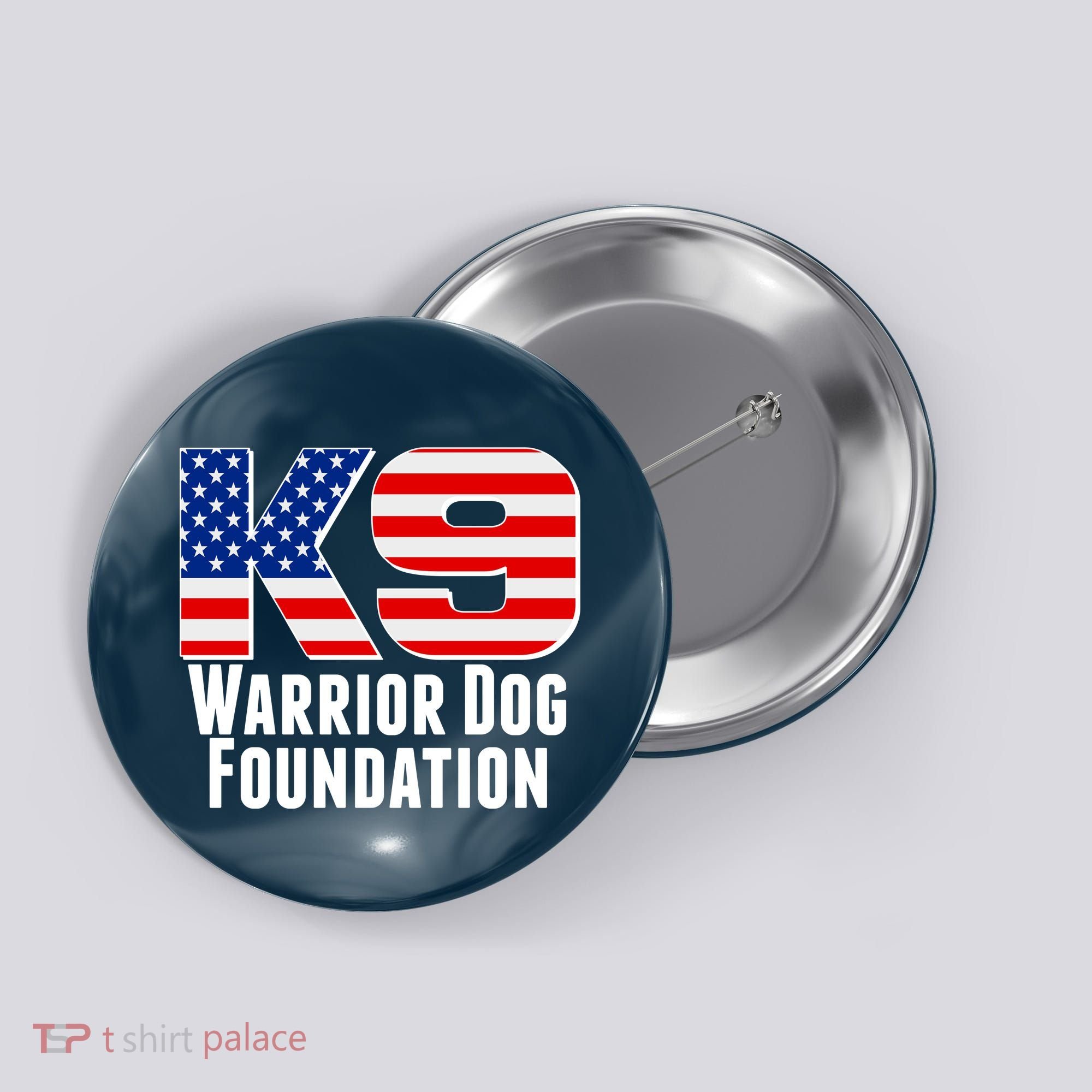 American Warrior K9 Dog Foundation Button