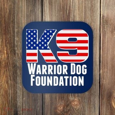 American Warrior K9 Dog Foundation Coaster