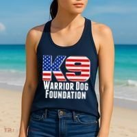 American Warrior K9 Dog Foundation Women's Tank Top thumb 2