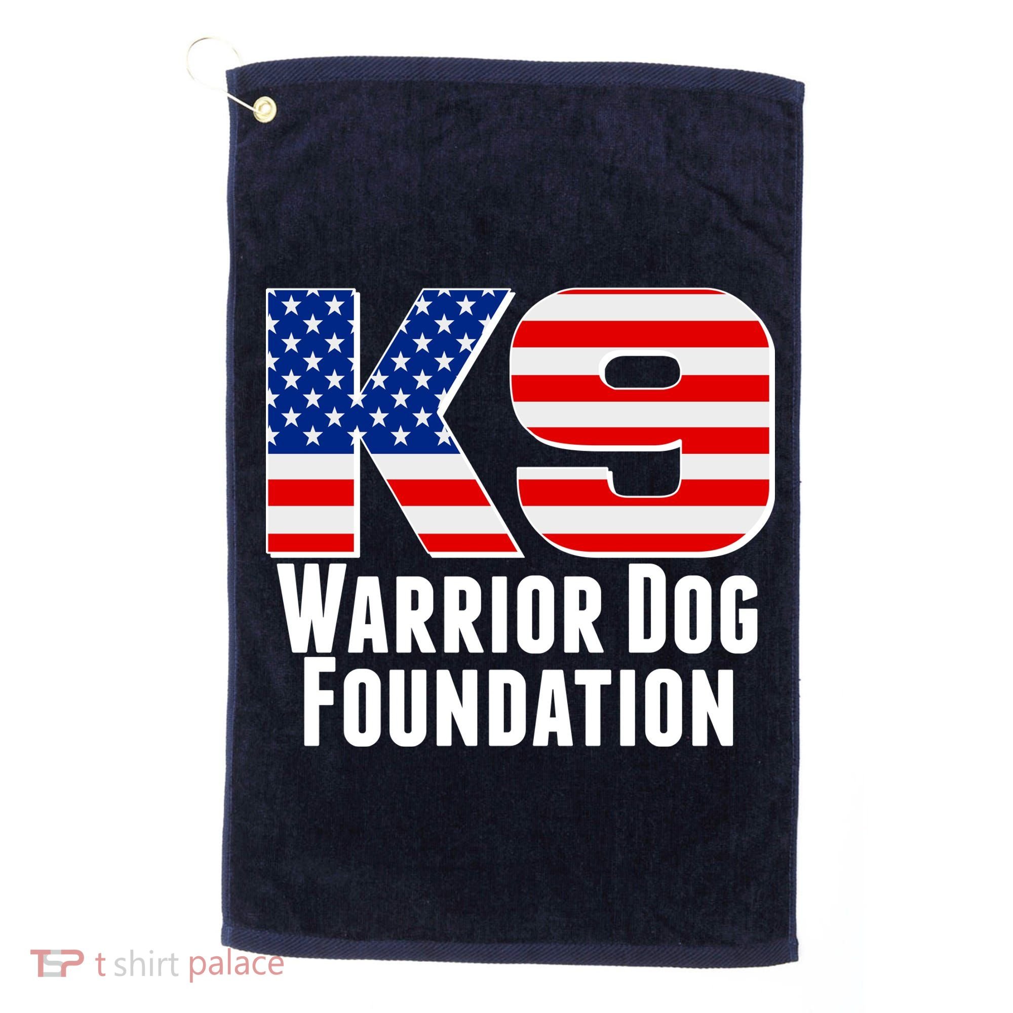 American Warrior K9 Dog Foundation Golf Towel