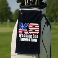 American Warrior K9 Dog Foundation Golf Towel thumb 2