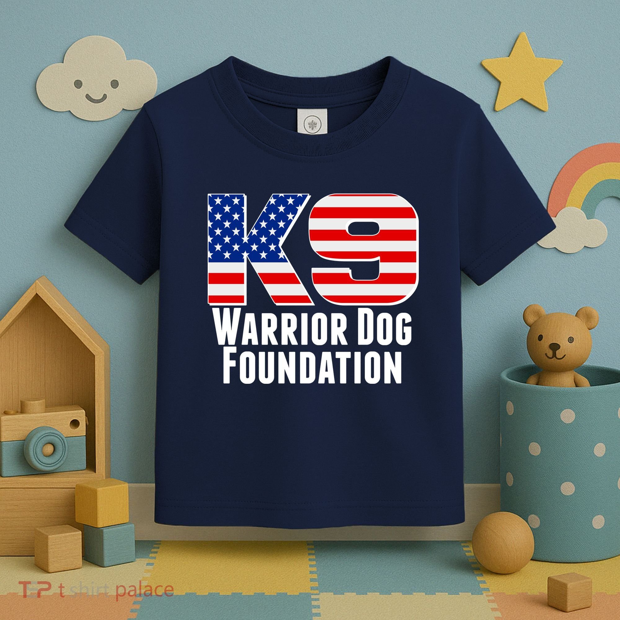American Warrior K9 Dog Foundation Toddler T-Shirt