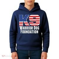 American Warrior K9 Dog Foundation Kids Hoodie thumb 4