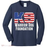 American Warrior K9 Dog Foundation Kids Long Sleeve Shirt thumb 0