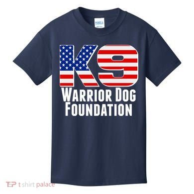 American Warrior K9 Dog Foundation Kids T-Shirt