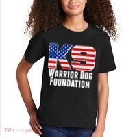 American Warrior K9 Dog Foundation Kids T-Shirt thumb 2