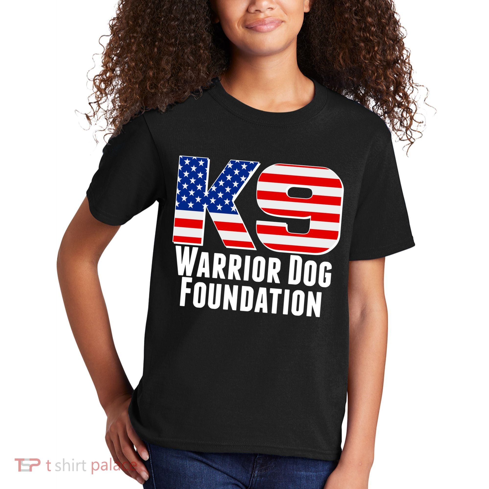 American Warrior K9 Dog Foundation Kids T-Shirt