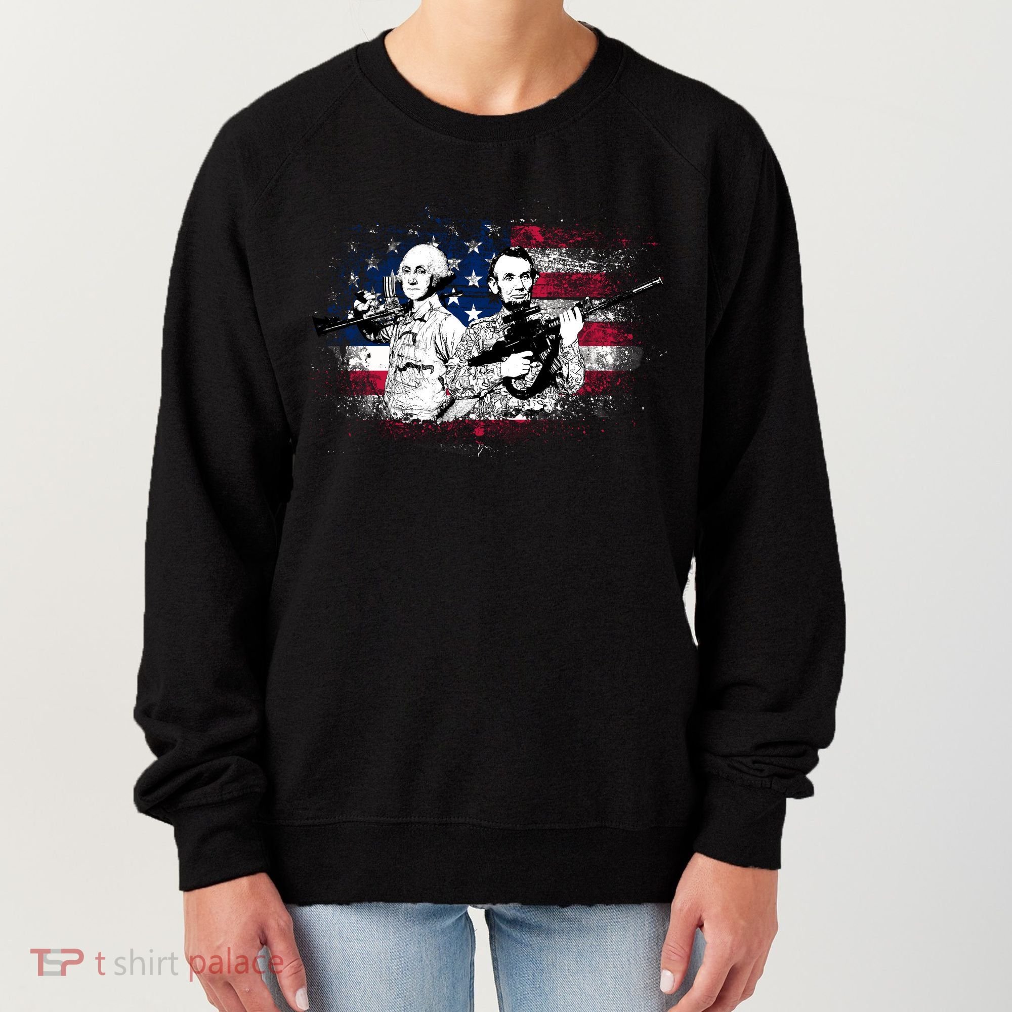 American Washington Lincoln Soldiers Women's Sweatshirt
