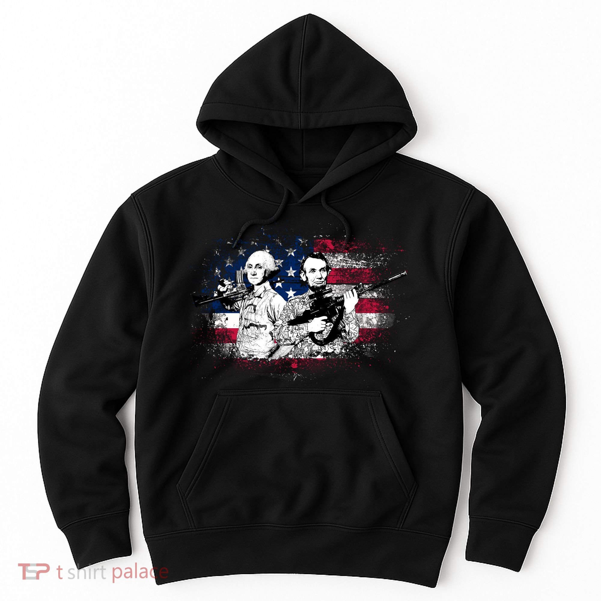 American Washington Lincoln Soldiers Hoodie