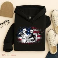 American Washington Lincoln Soldiers Hoodie thumb 4