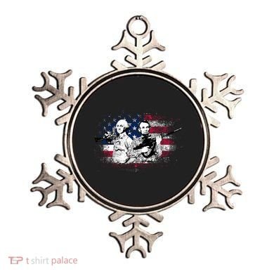 American Washington Lincoln Soldiers Ornament