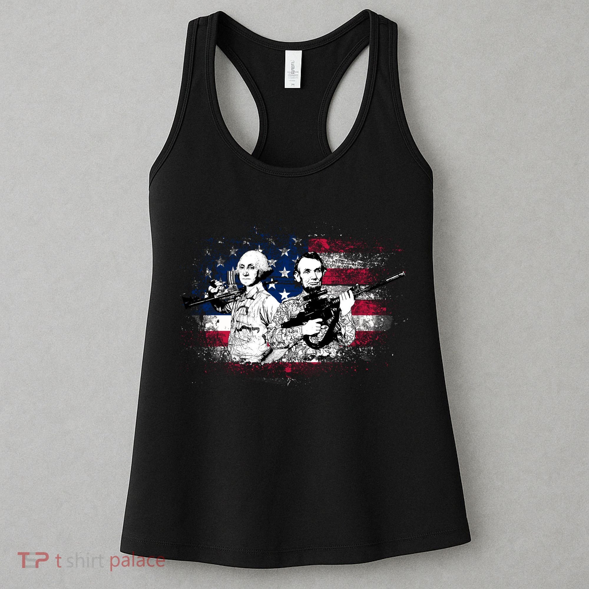 American Washington Lincoln Soldiers Women's Tank Top