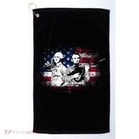 American Washington Lincoln Soldiers Golf Towel thumb 0