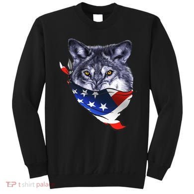 American Wolf USA Bandanna Sweatshirt