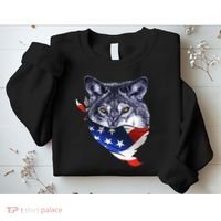 American Wolf USA Bandanna Sweatshirt thumb 2