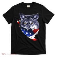 American Wolf USA Bandanna T-Shirt thumb 0