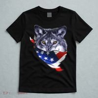 American Wolf USA Bandanna T-Shirt thumb 5