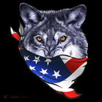American Wolf USA Bandanna Coffee Mug thumb 5