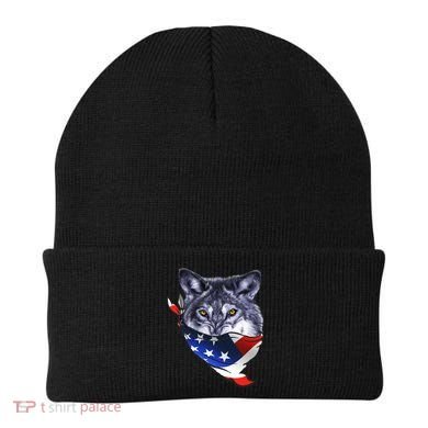 American Wolf USA Bandanna Beanie