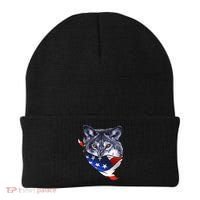 American Wolf USA Bandanna Beanie thumb 0