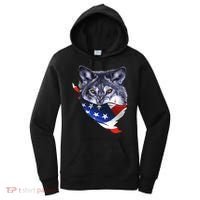 American Wolf USA Bandanna Women's Hoodie thumb 0