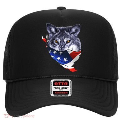 American Wolf USA Bandanna Hat