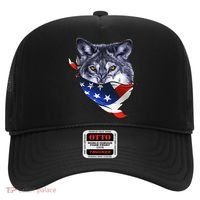 American Wolf USA Bandanna Hat thumb 0