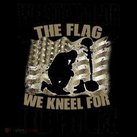 Americans We Stand For The Flag Kneel For The Fallen Coffee Mug thumb 5