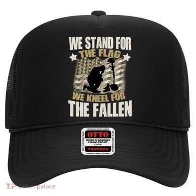 Americans We Stand For The Flag Kneel For The Fallen Hat