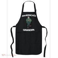 America's Grandpa Bernie Sanders Mitten Meme Apron thumb 0